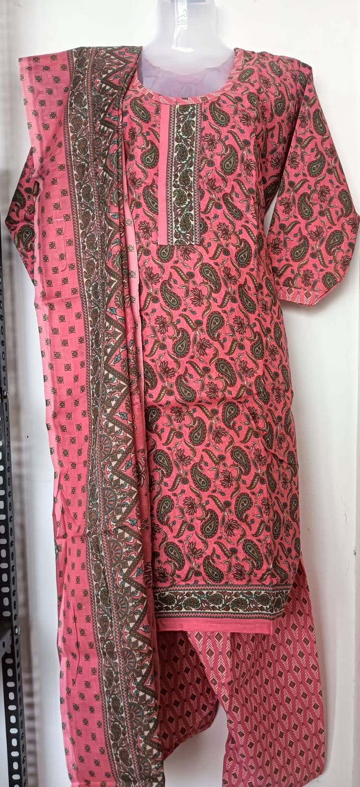 Rosewood Paisley Kurti Set