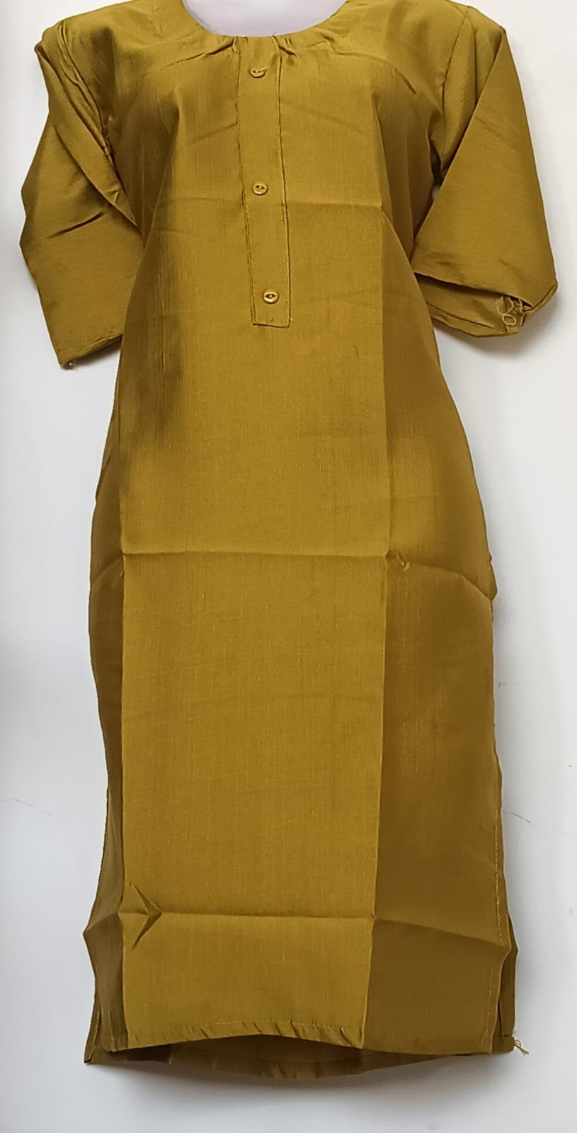 Mustard Glow Classic Kurti