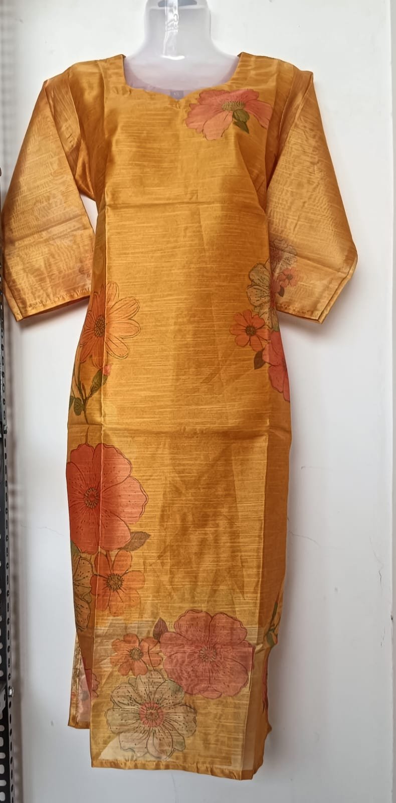 Sunlit Blossom Elegance Kurti