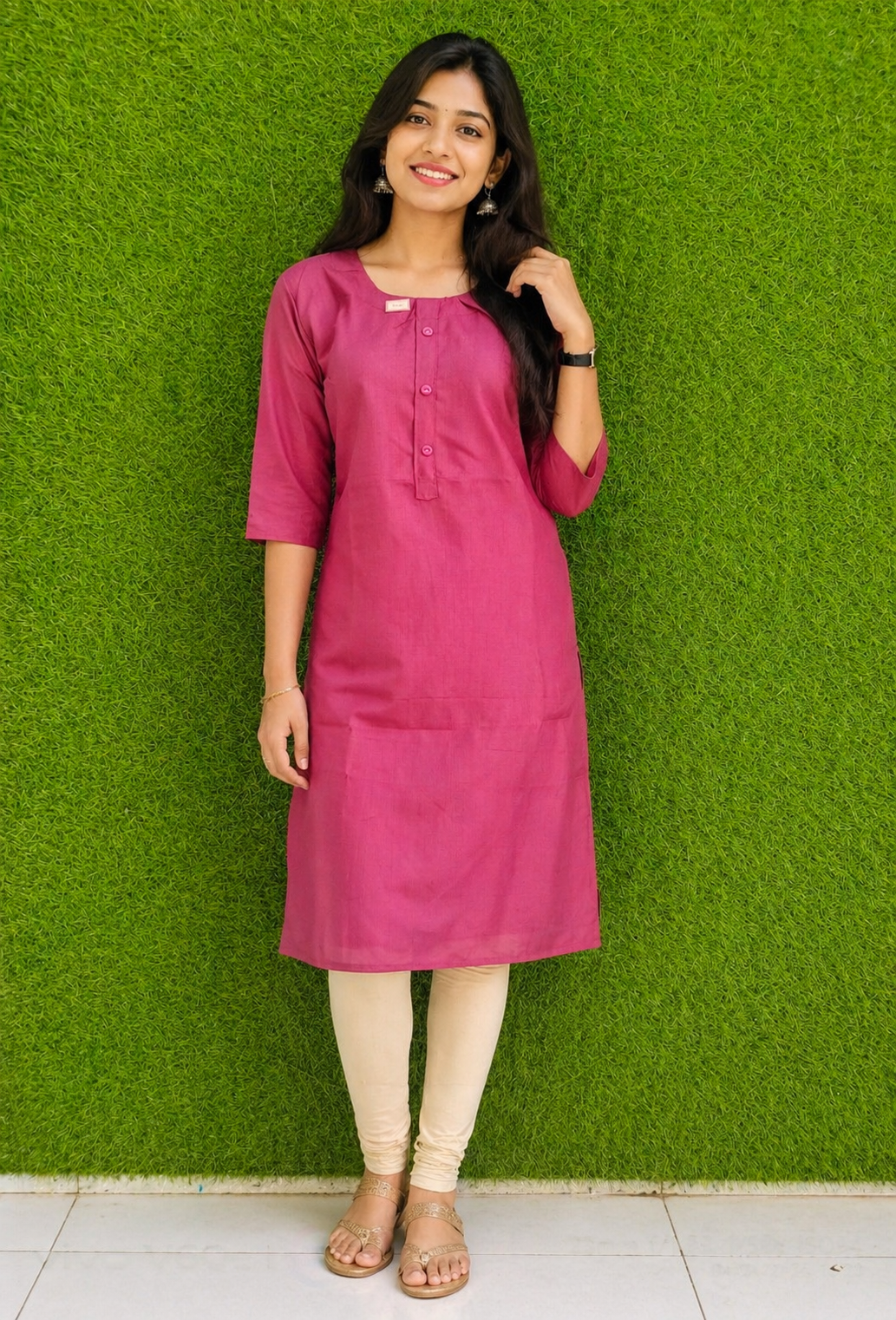 Royal Maroon Elegance Kurti
