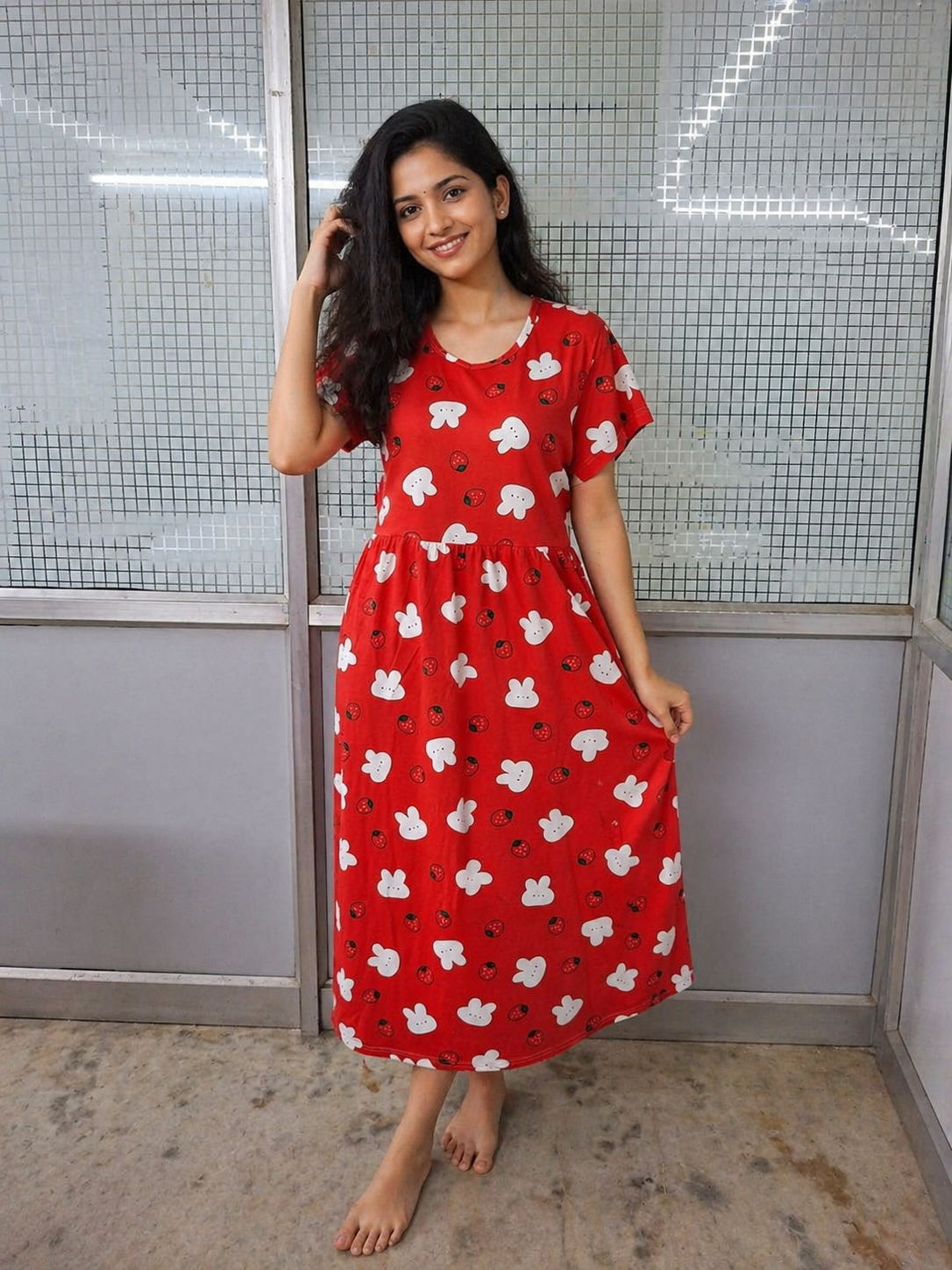 Cherry Bunny Comfort Dress - Non feeding