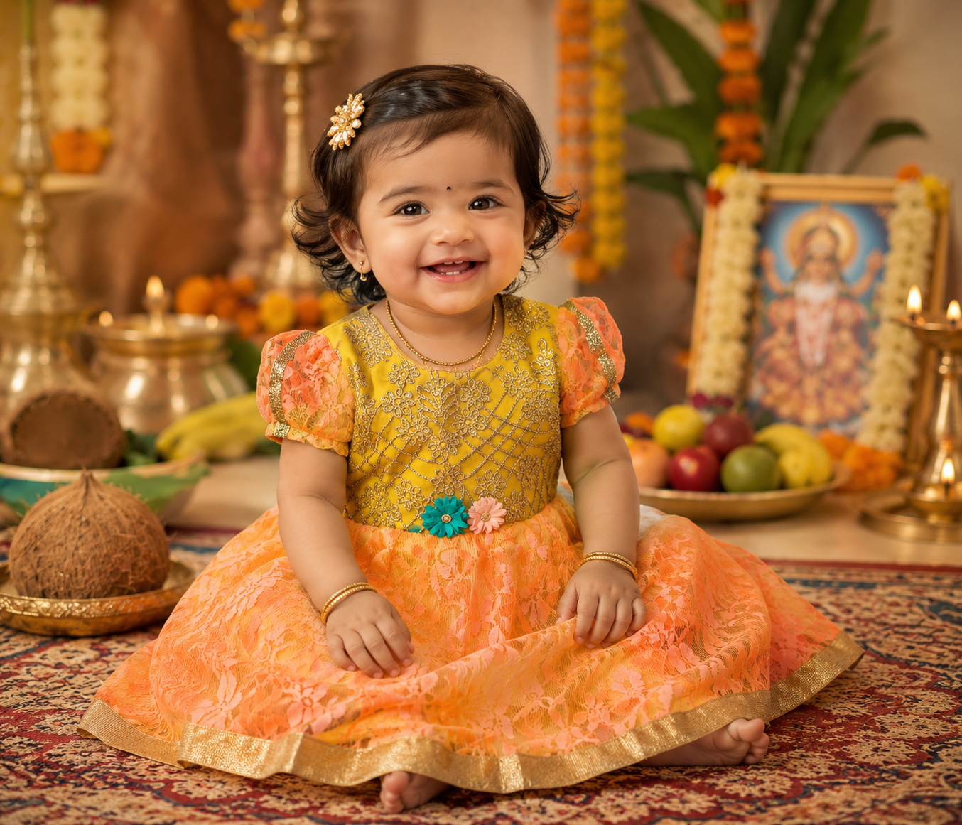 Little Princess Festive Party Frock