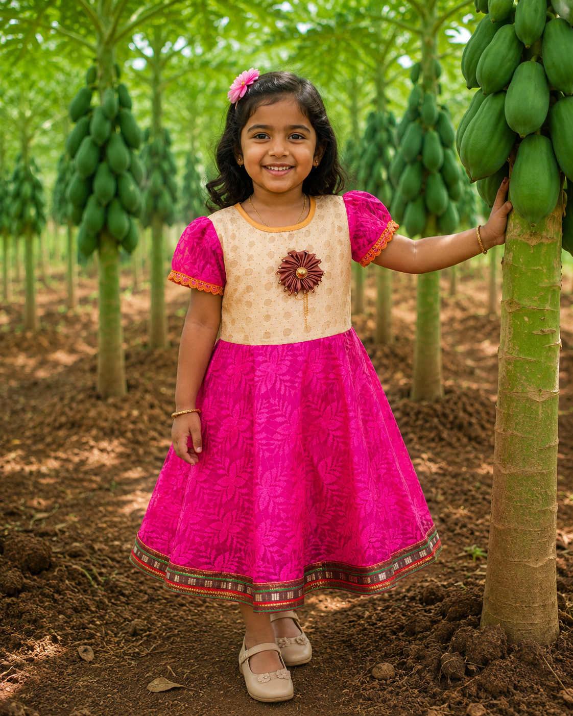 : Little Blossom Party Frock