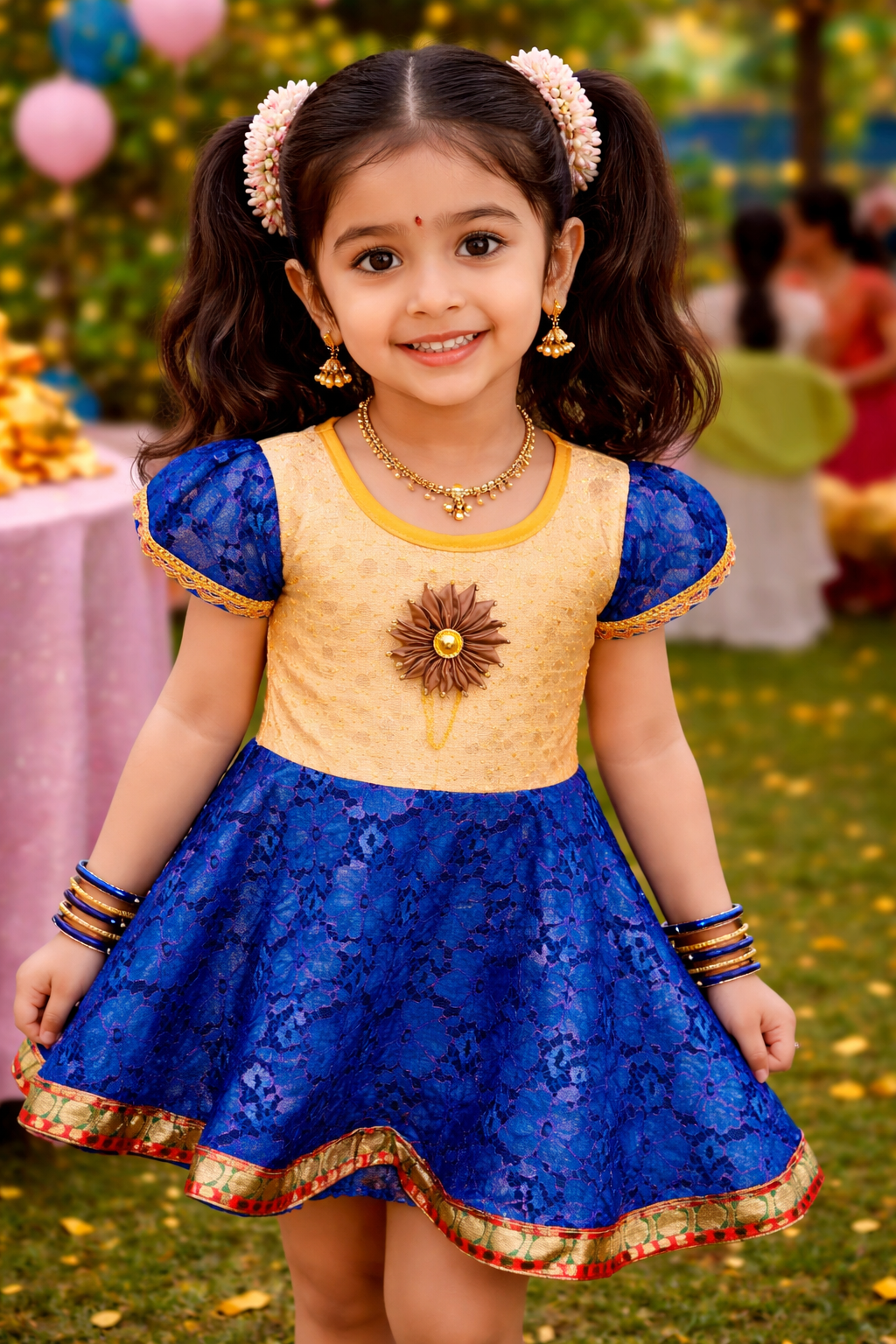 Royal Blue Princess Party Dress