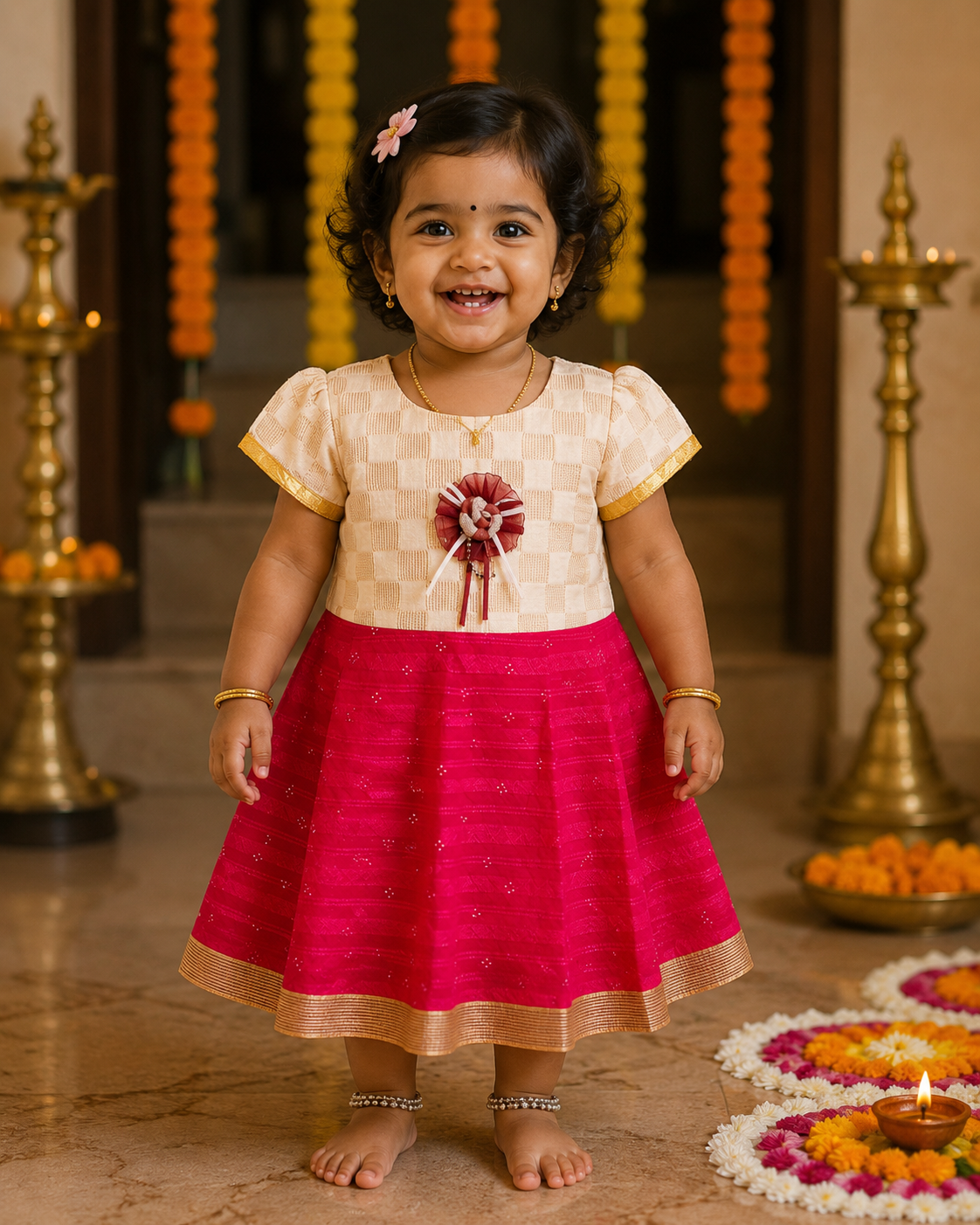 Ruby Shine Festive Kids Dress