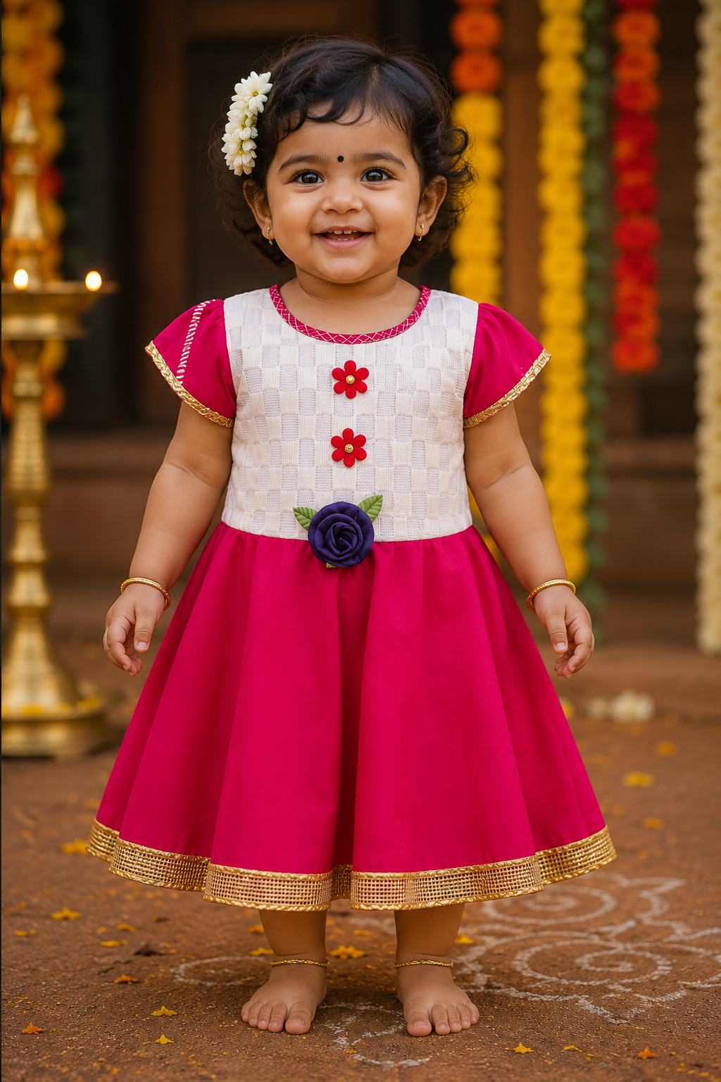 Little Princess Pink Party Frock