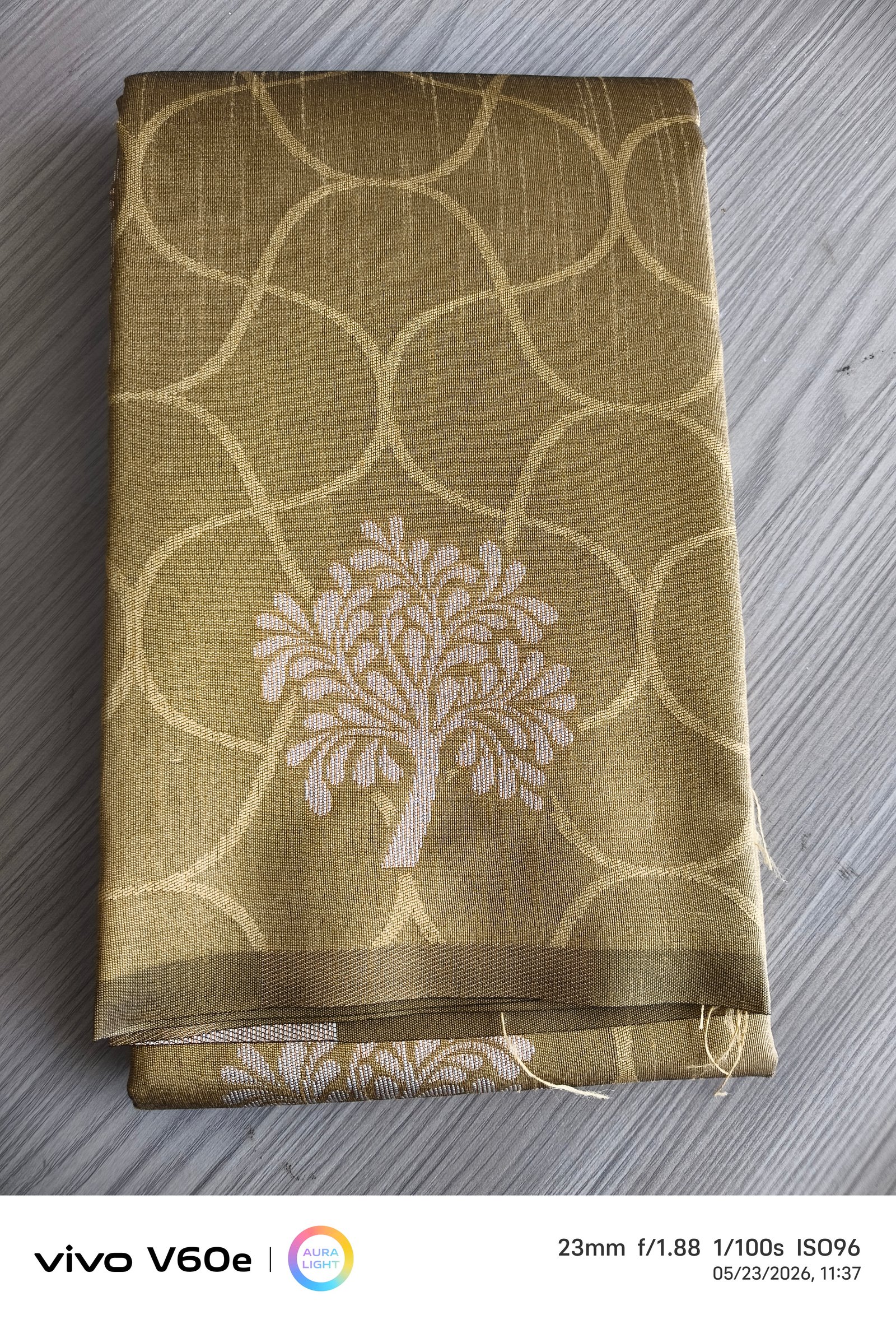 Golden Grove Designer Soft Silk Saree